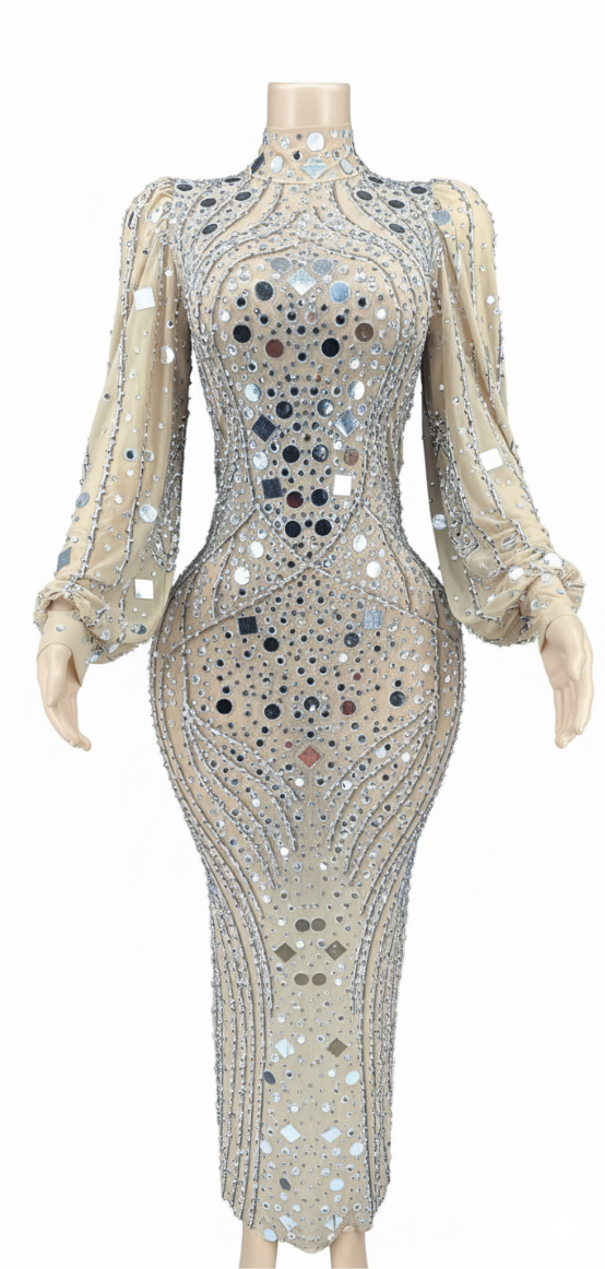 VATICAN DIAMOND LAVISH DRESS