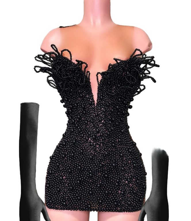 BLVCK PEARL SLVSH DRESS