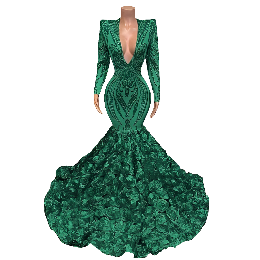 CHLORELLA FLUER LAVISH DRESS