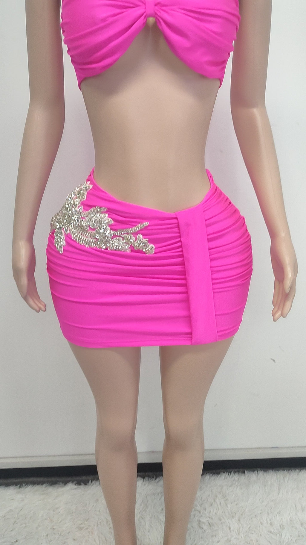 FIREBALL PINK SLVSH DRESS