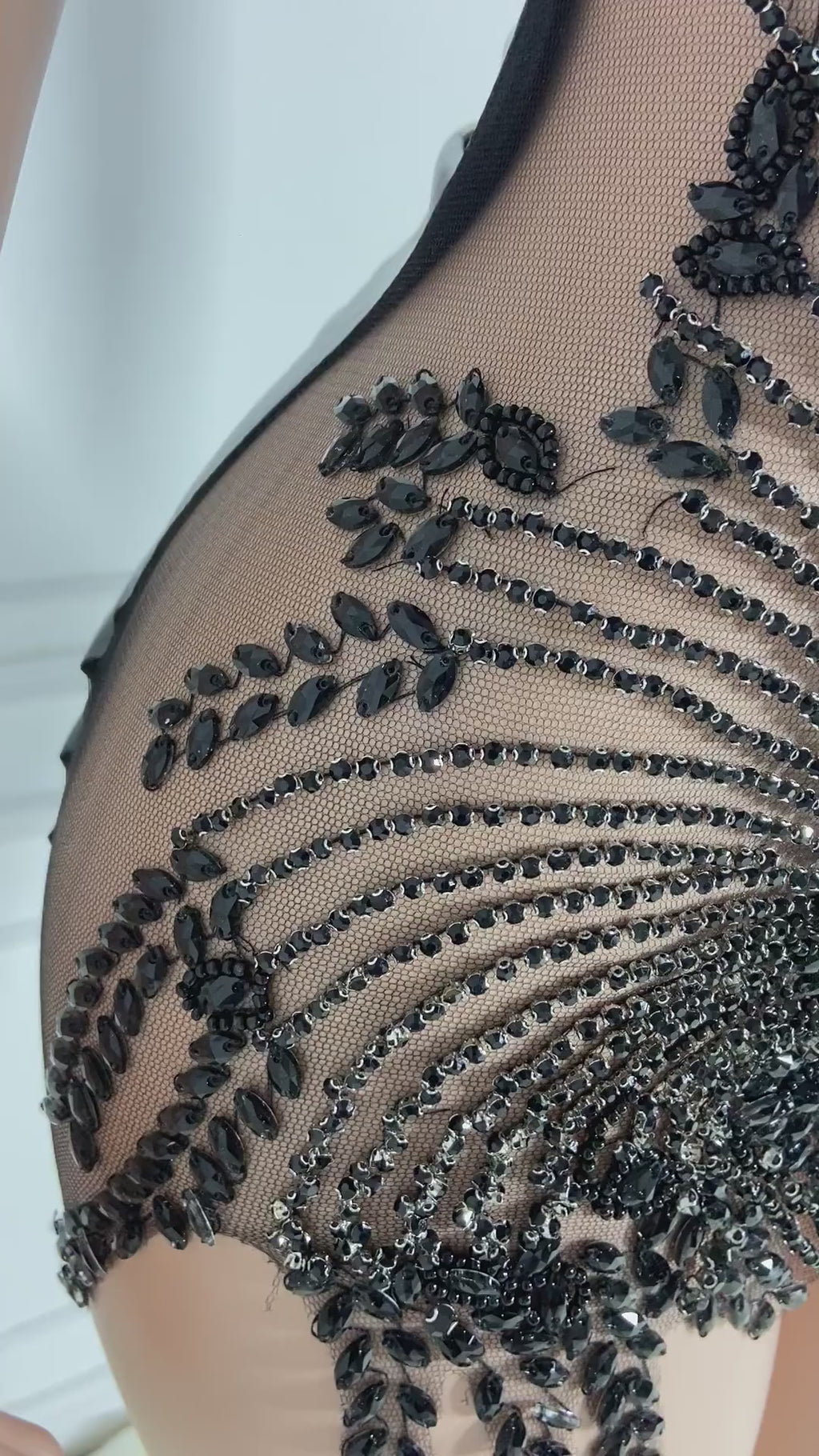 BLVCK LUCID CRYSTALLINE SLVSH DRESS