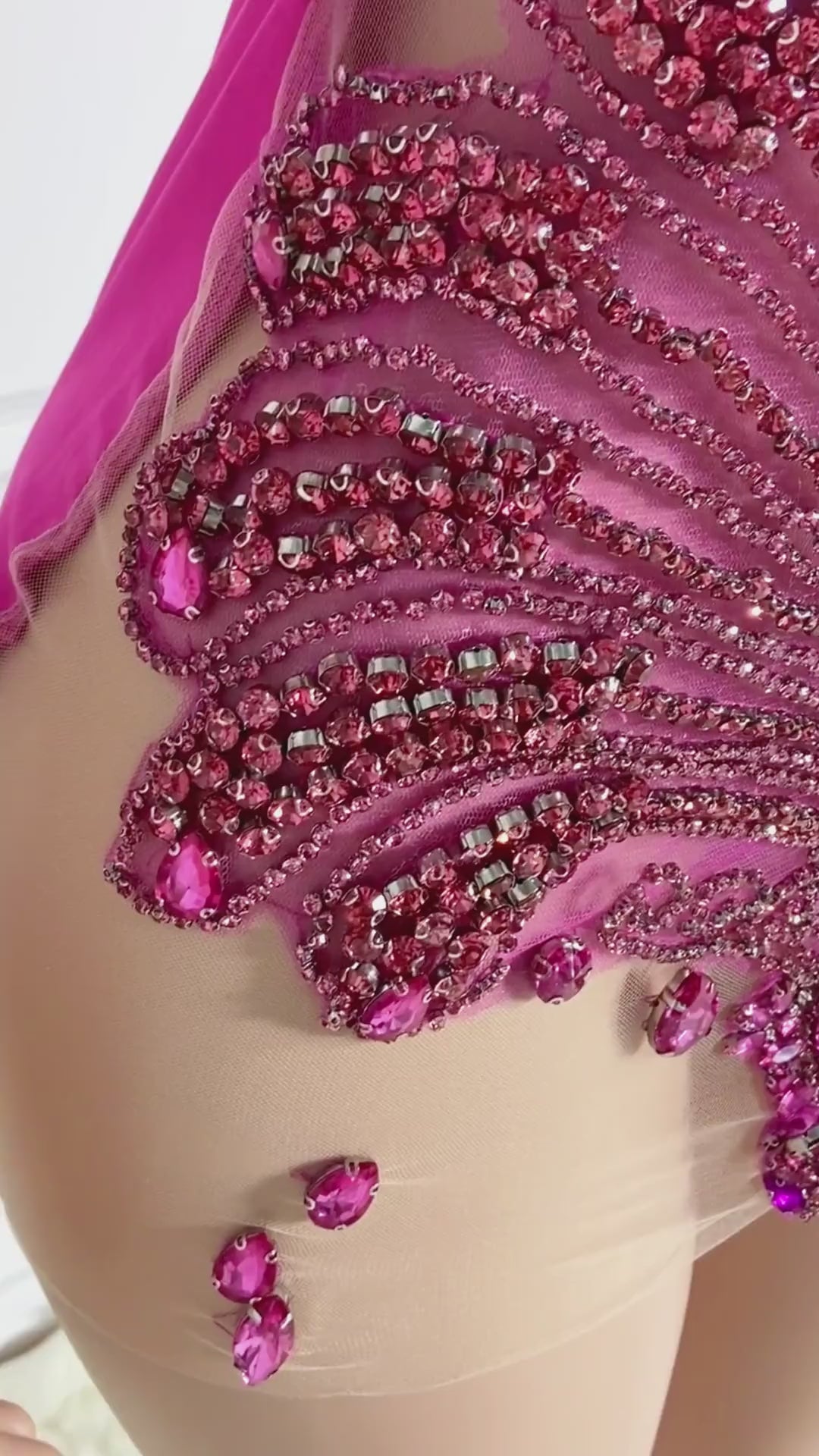 BUBBLE YUMM CRYSTALLINE SLVSH DRESS