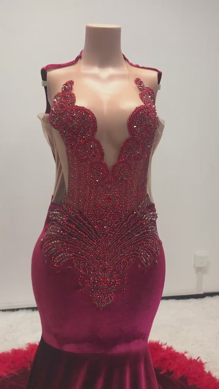 RED VELVET CHERRY LAVISH TROPHY