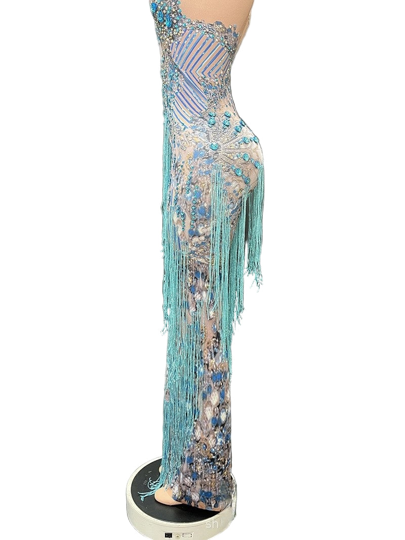 MERMAID ON LAND LAVISH DRESS