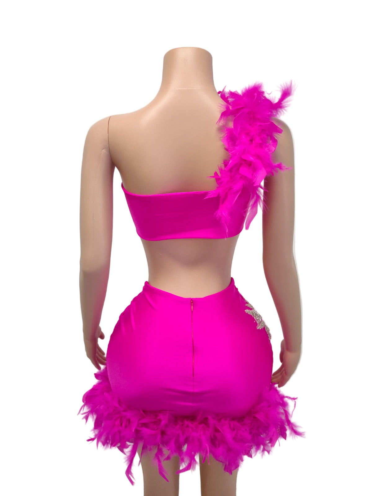 FIREBALL PINK SLVSH DRESS