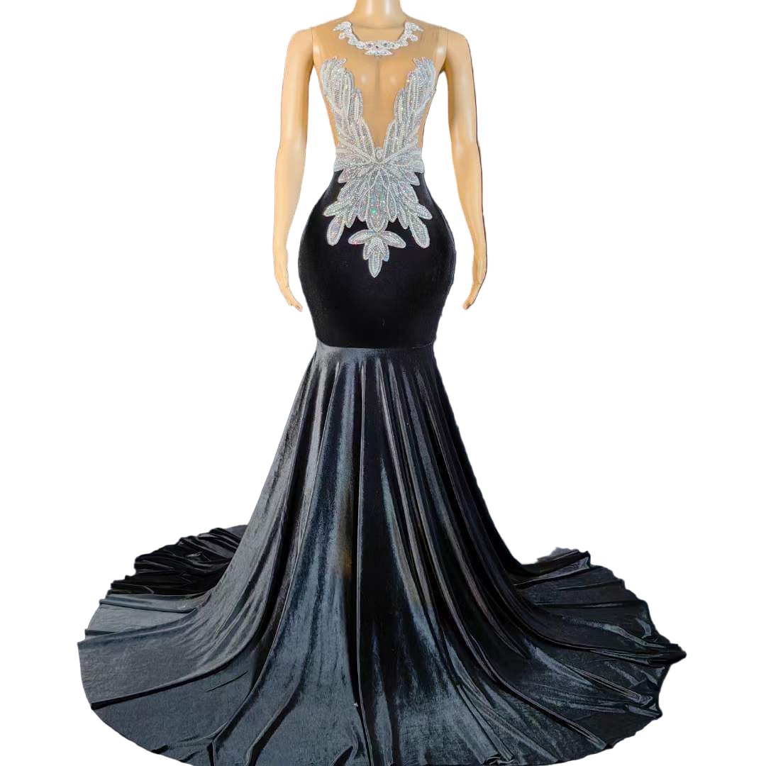 BLVCK SHEEP SILK LAVISH DRESS