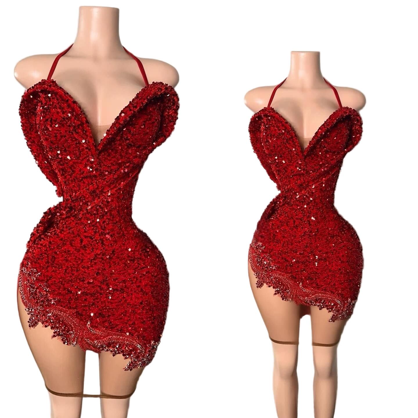 BE MINE RED SLVSH DRESS