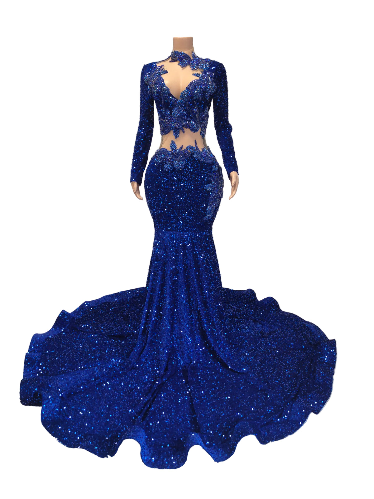BLUE DREAM LAVISH TROPHY DRESS