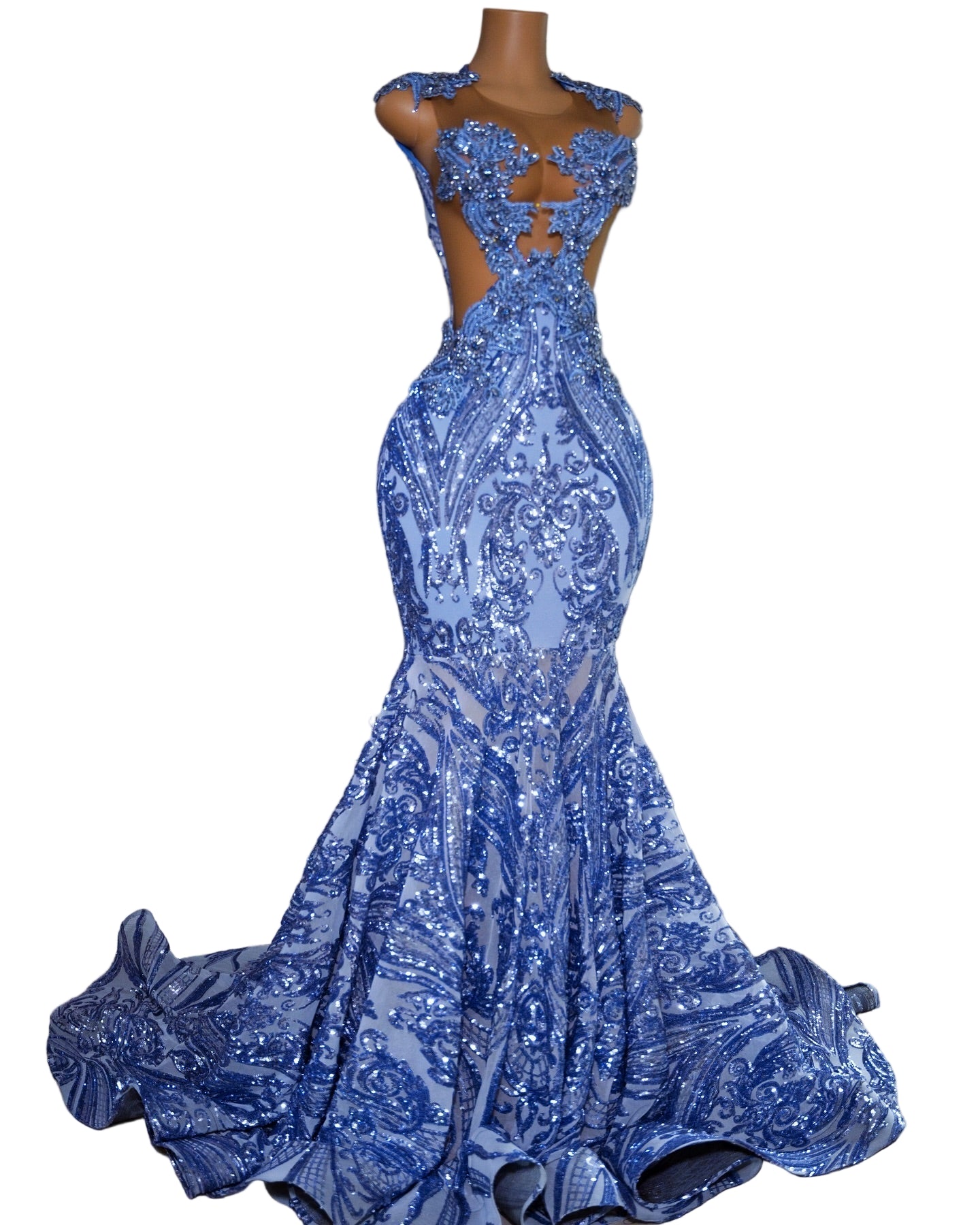 BLEU ICE LAVISH DRESS