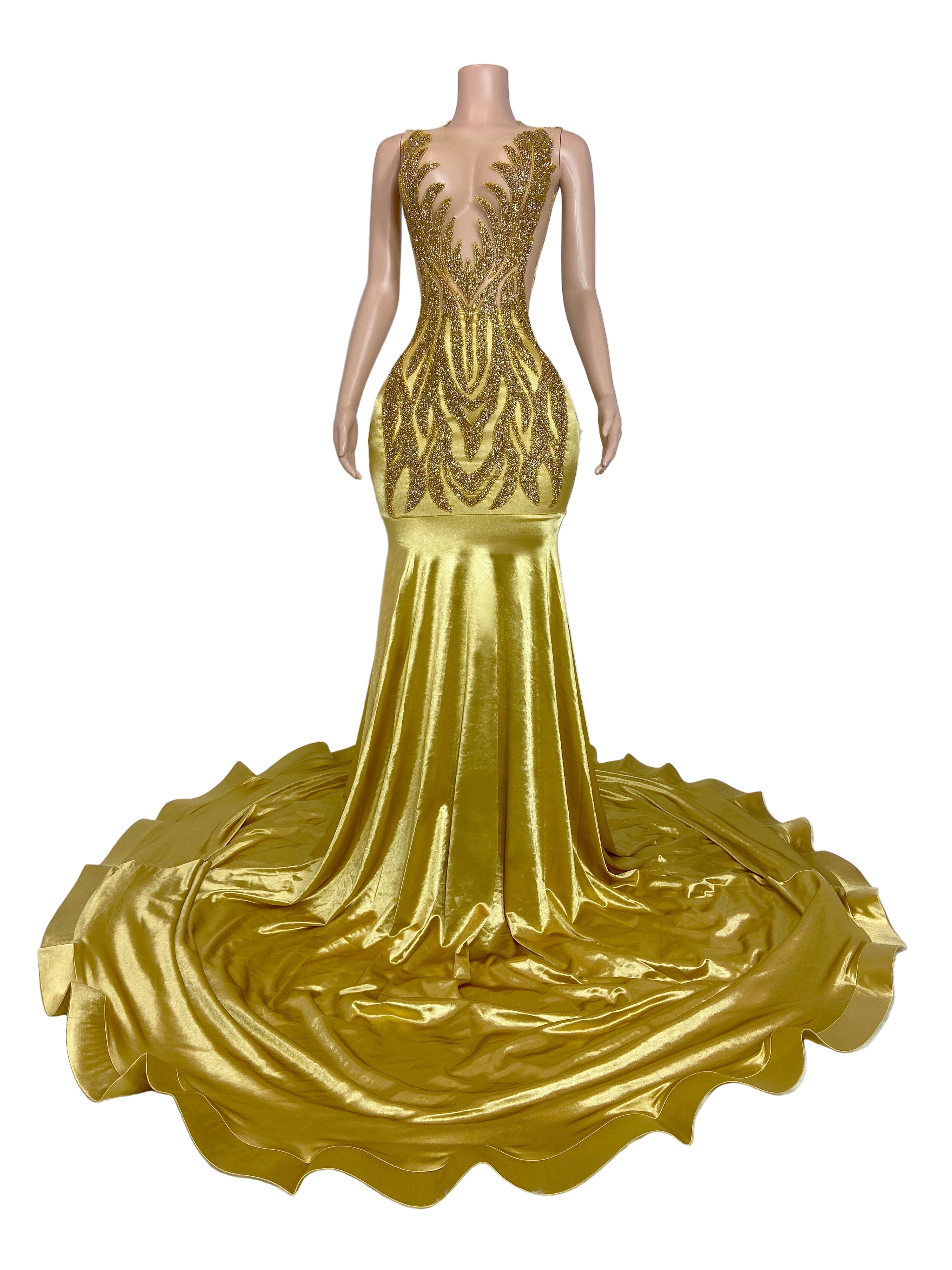 LADY MIDAS LAVISH DRESS