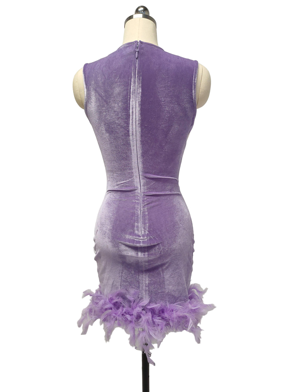 LAVENDER LILLY CRUSH SLVSH DRESS