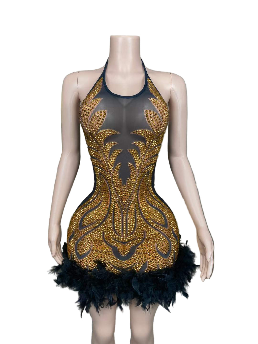 BLVCK GOLD SLVSH DRESS