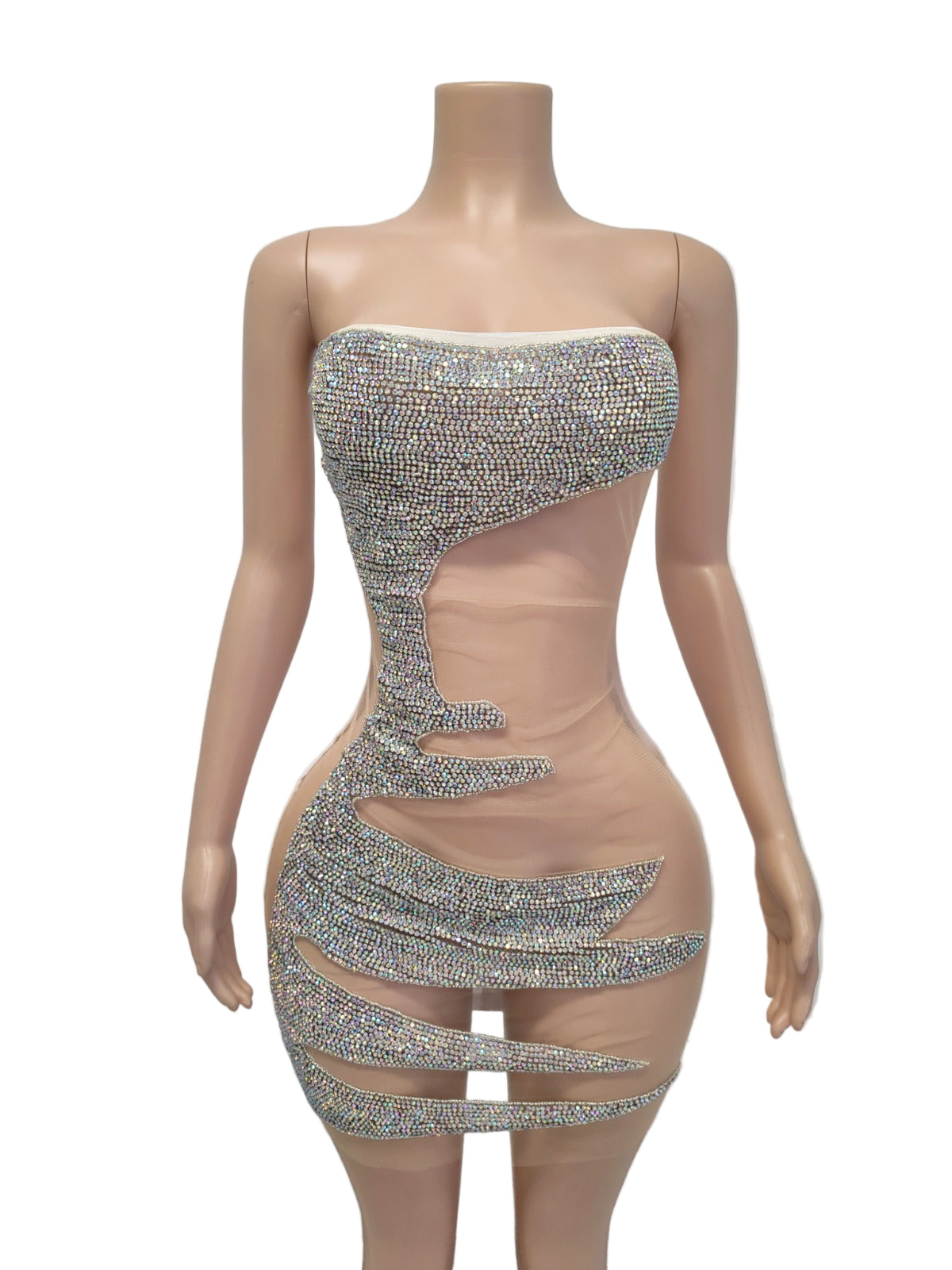 NUDE BEACH SLVSH DRESS