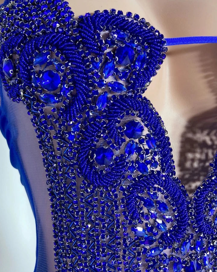 BLU IVY CRYSTALLINE SLVSH DRESS