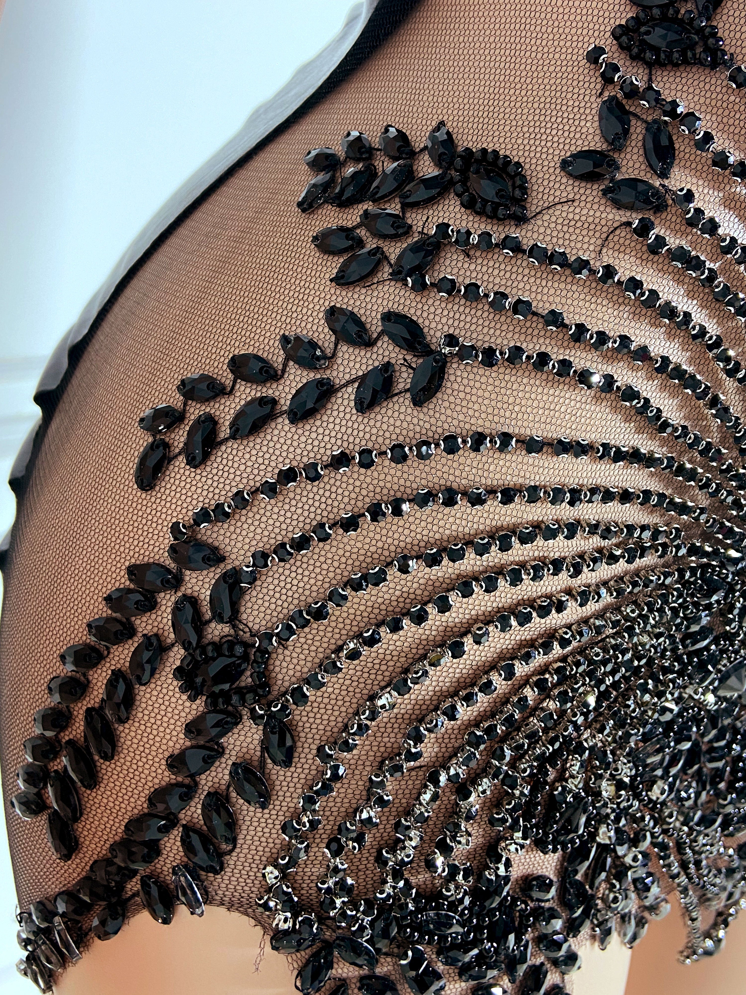 BLVCK LUCID CRYSTALLINE SLVSH DRESS