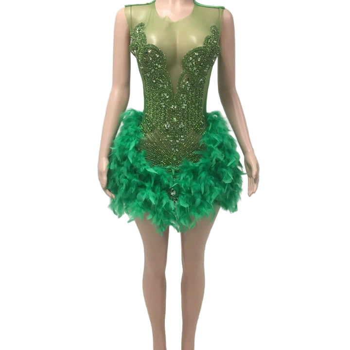 LADY CHLORELLA SLVSH DRESS