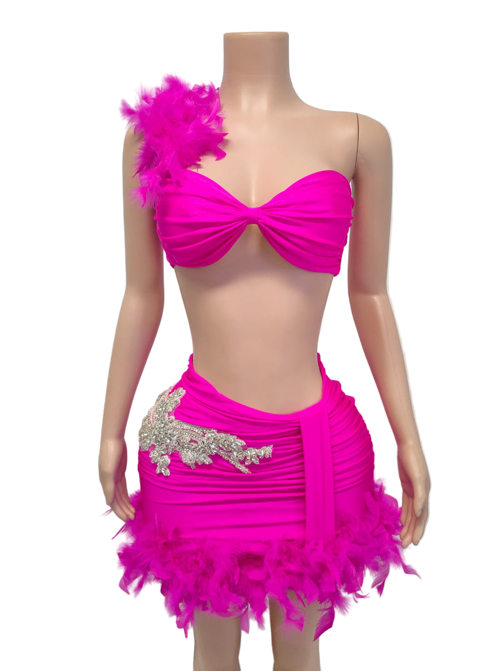 FIREBALL PINK SLVSH DRESS