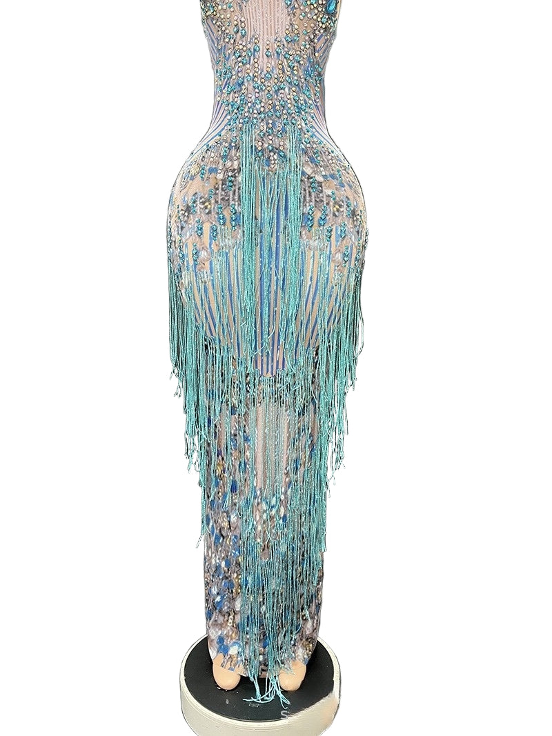 MERMAID ON LAND LAVISH DRESS