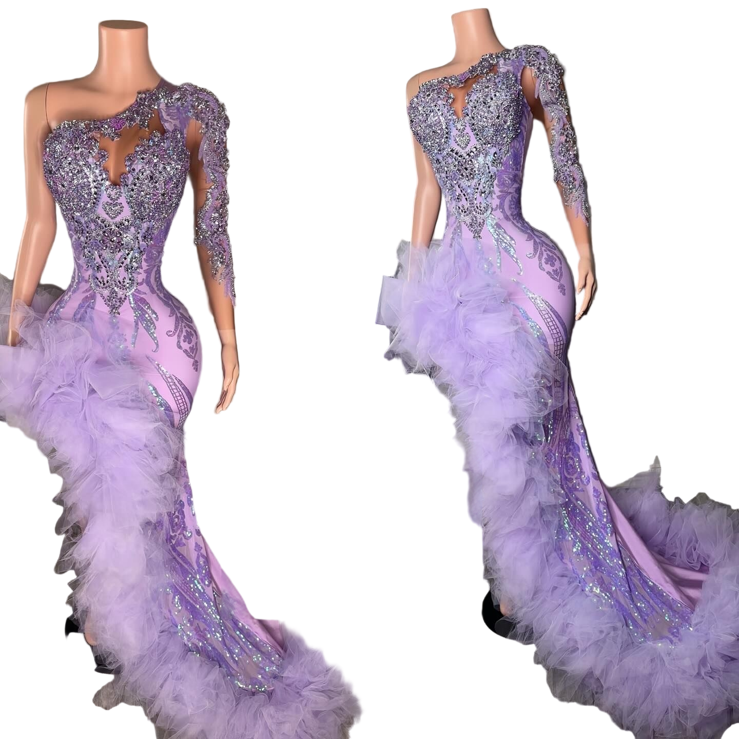 LAVISH LAVENDER LUSH DRESS