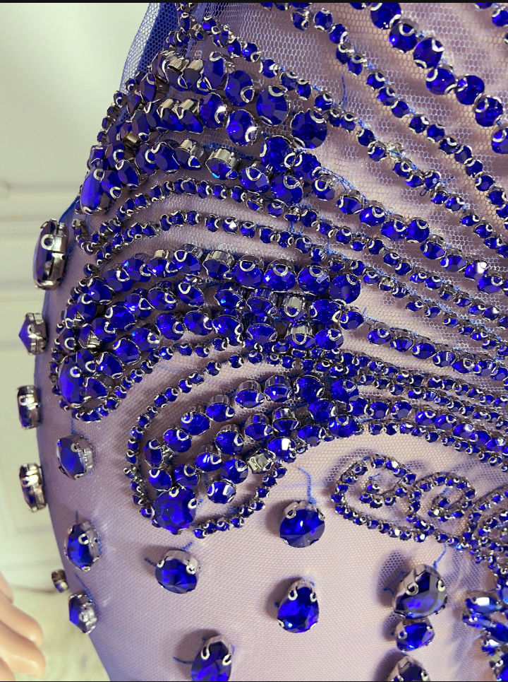 BLU IVY CRYSTALLINE SLVSH DRESS