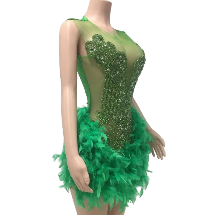 LADY CHLORELLA SLVSH DRESS