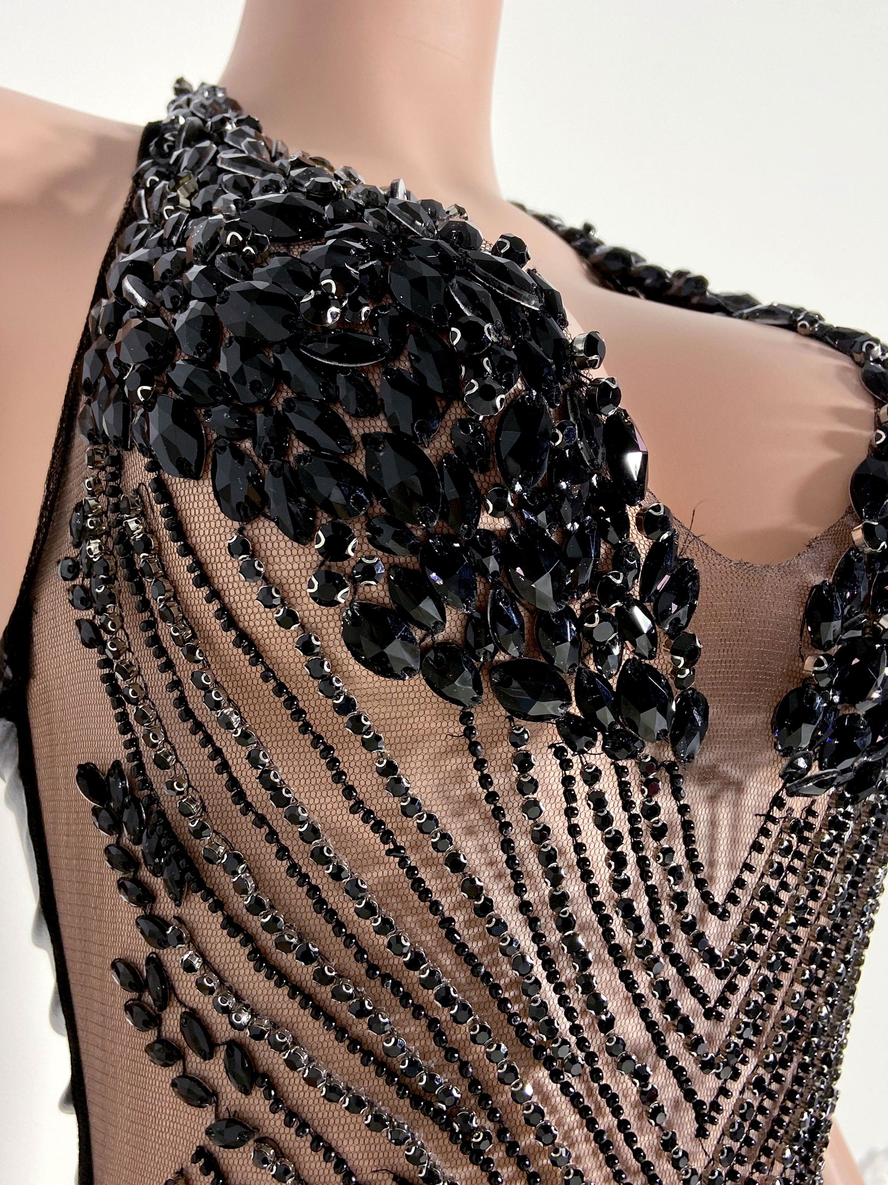 BLVCK LUCID CRYSTALLINE SLVSH DRESS